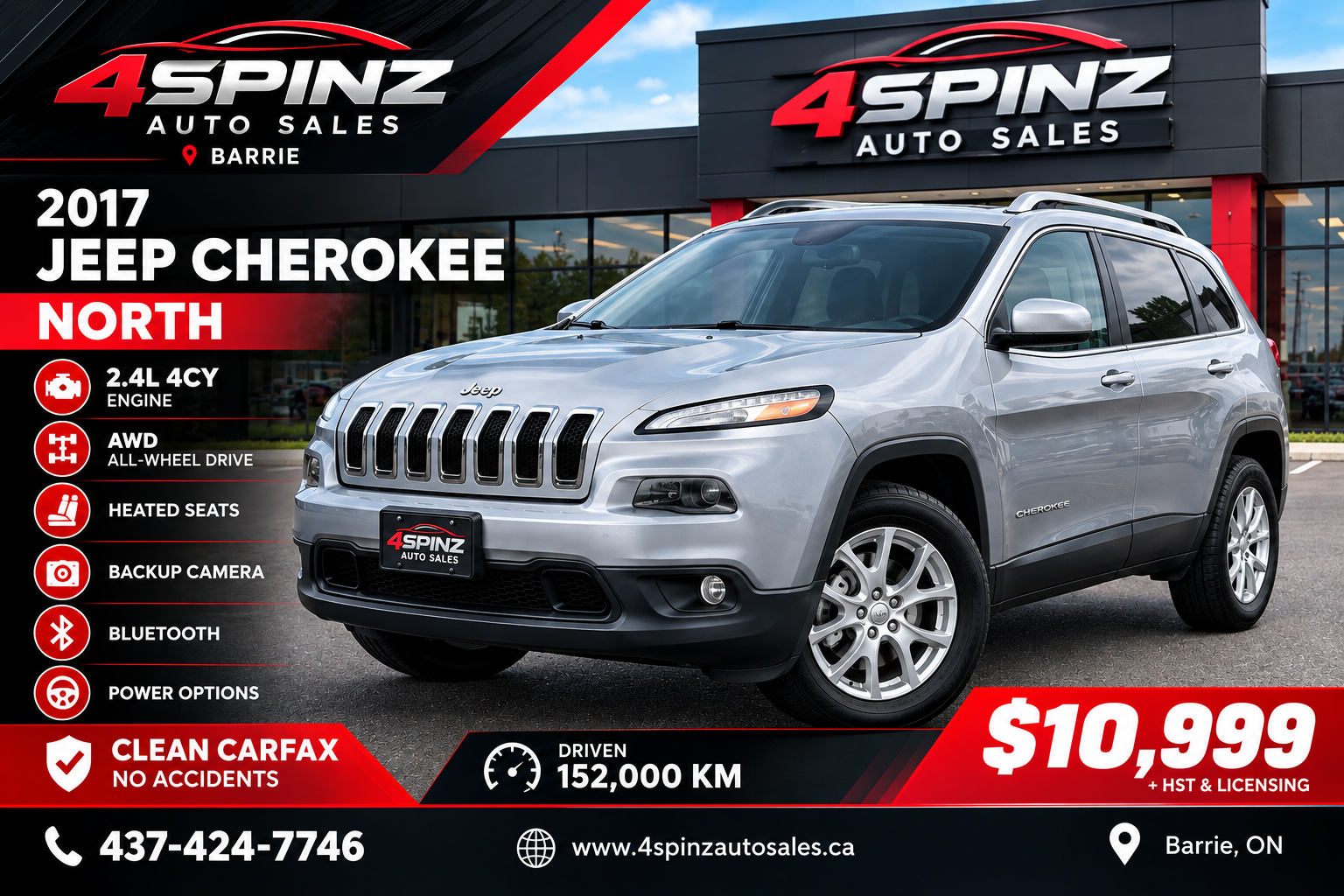 2017 Jeep Cherokee North